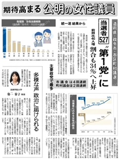 期待高まる　公明党　女性議員